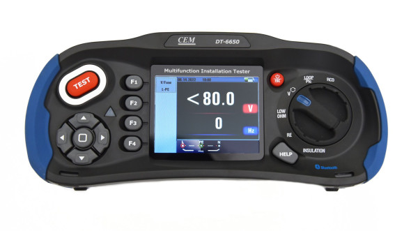 DT-6650 Тестер электроустановок многофункциональный