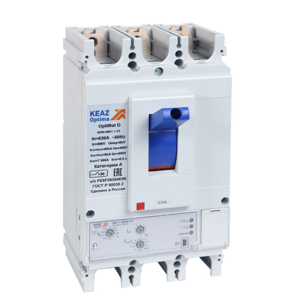 321646 Выключатель автоматический OptiMat D400N-MR1.1-У3 (кр.1шт)