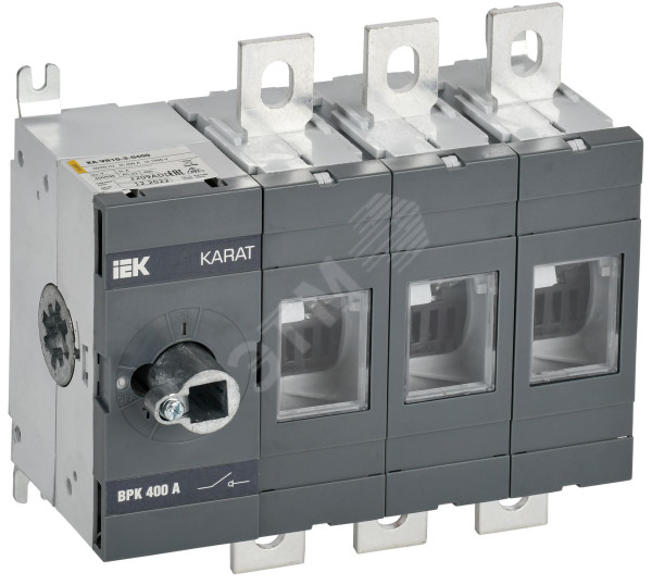 KARAT Выкл-разъед. ВРК без рукоятки 3P 400А KA-VR10-3-0400