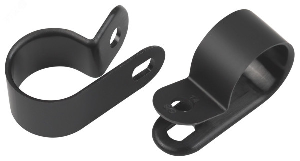 Скоба кабельная нейлоновая под вин 6 ммт NO-225-296 ч-рная 10 шт Б0066624