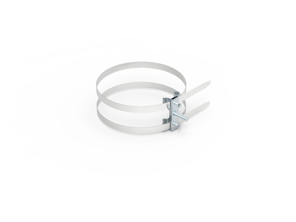 Двойной трубный хомут для изолированной мачты, D0-500 мм, M16 NK3104