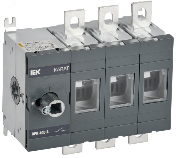 KARAT Выкл-разъед. ВРК без рукоятки 3P 400А KA-VR10-3-0400