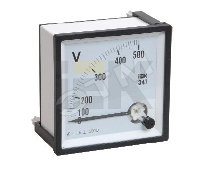 Вольтметр Э47 100В кл. точн. 1,5 72х72мм IPV10-6-0100-E