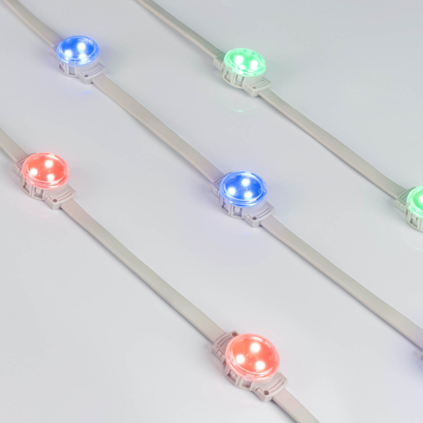 Модуль управляемый SPI-F3-D30 12V RGB-RAM-Auto (0.6W, IP68, 120 deg) 036831