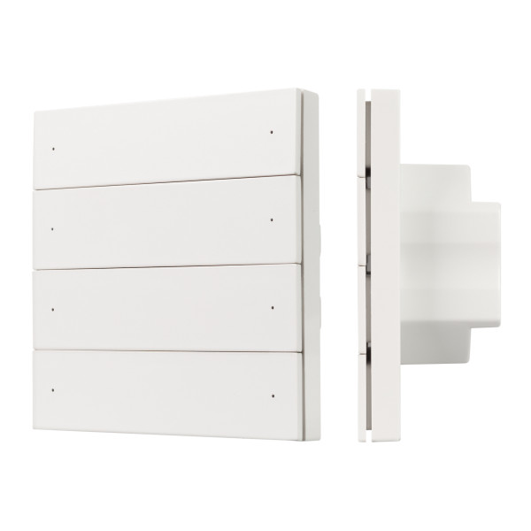 INTELLIGENT ARLIGHT Кнопочная панель SMART-DMX512-801-22-8G-8SC-DIM-IN White (230V, 2.4G) 037334