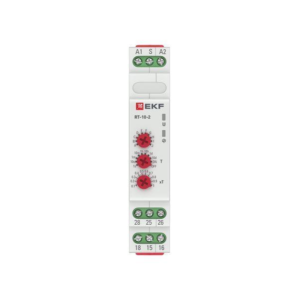 Реле времени (10 устанавл. функц.) RT-10 12-240В PROxima rt-10-12-240