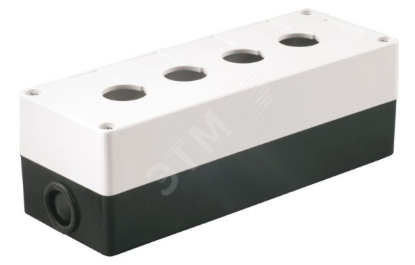 Корпус КП 104 4-м бел. для кнопок BKP10-4-K01