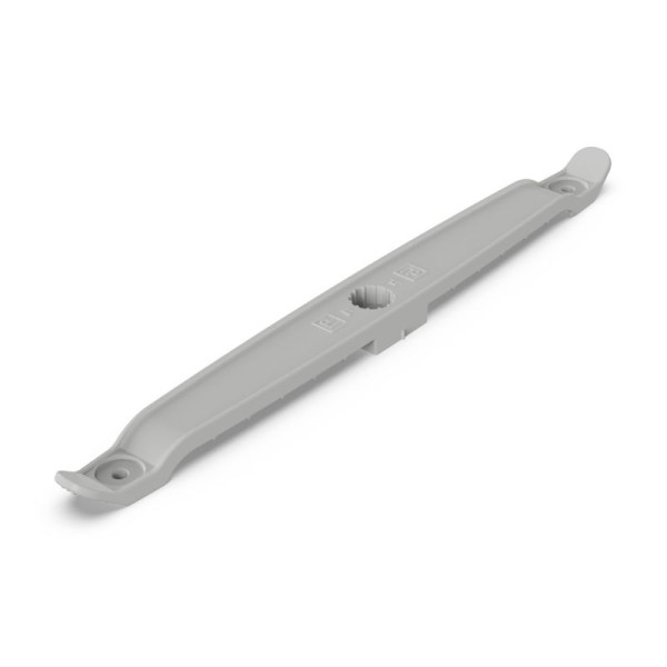 Держатель плоского кабеля двусторонний для прямого монтажа на 12 мест сер. (уп.20шт) Промрукав PR13.0444