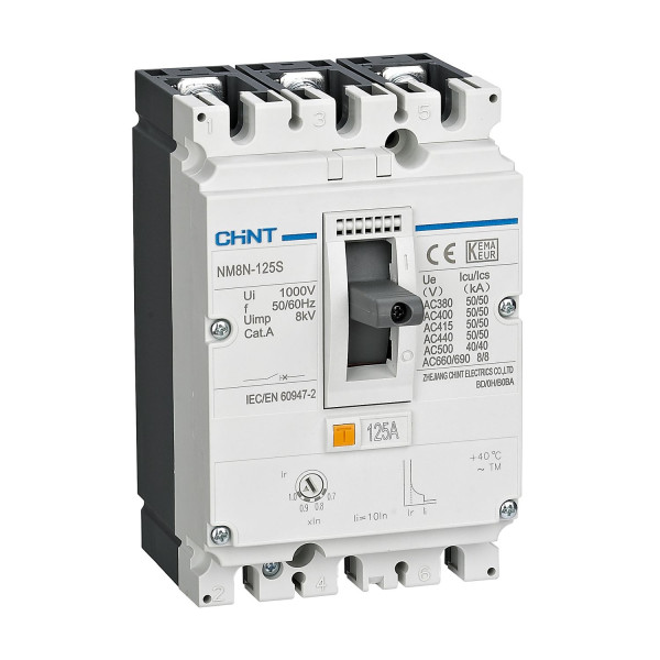 Авт. выкл. защиты двигателя NM8N-125C M 25А 36кА 3P (R) 271833