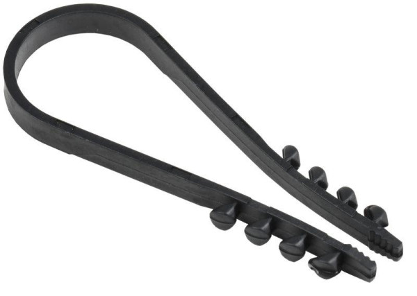 Дюбель-хомут 19-25мм нейлон черн. (уп.100шт) UHH36-19-25-100