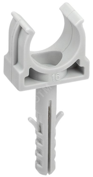 ELASTA Держатель с защелкой и дюбелем CT16 (без винта) CTA10MP-CT16-K41-100