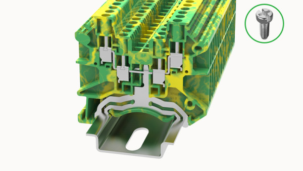 Заземляющая клемма DC2.5-QU-PE-01P-1C