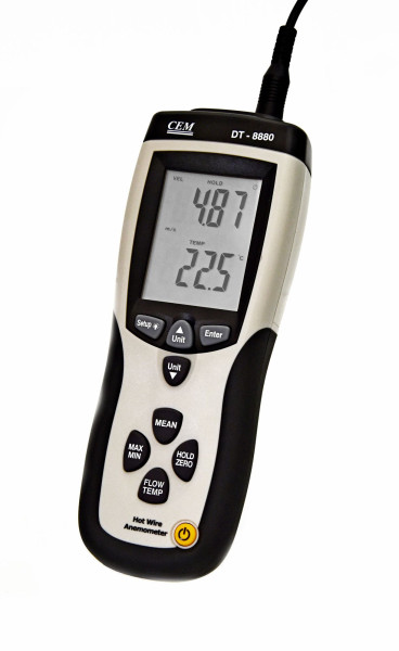 DT-8880 Термоанемометр "Нагретая струна".