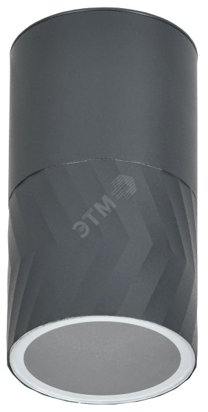 LIGHTING Светильник уличный 5110 потолочный под лампу GU10 IP65 серый IEK LT-UPU0-5110-GU10-1-K03