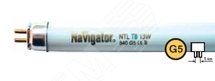 Лампа линейная люминесцентная ЛЛ 20вт NTL-Т4 840 G5 белая 13046