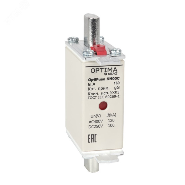 Вставка плавкая OptiFuse NH00-40-gG-УХЛ3 374931