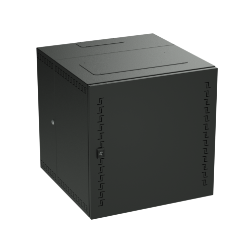 IT-корпус навесной STI 19" 12U, 600х600х650, дверь сплошная, RAL9005 R5STI1265MTB