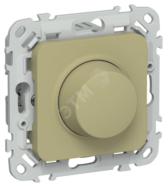 FLITE Светорегулятор проходной LED 250Вт СС16-5-1-ФлО оливковый IEK FI-D22-0250-P-K26