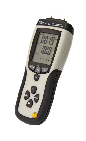 DT-8897 Дифференциальный манометр с функцией анемометра